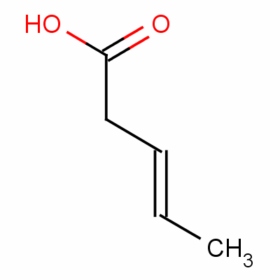 Trans-3-pentenoic acid Structure,1617-32-9Structure