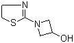 3-Hydroxy-1-(1,3-thiazolin-2-yl)azetidine Structure,161715-27-1Structure