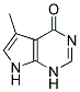 5-Methyl-3h-pyrrolo[2,3-d]pyrimidin-4(7h)-one Structure,1618-37-7Structure