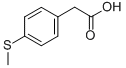 4-Methylthiophenylacetic acid Structure,16188-55-9Structure