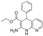 2-Amino-1,4-dihydro-4-phenyl-1,8-naphthyridine-3-carboxylic acid, ethyl ester Structure,161987-77-5Structure