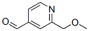 4-Pyridinecarboxaldehyde,2-(methoxymethyl) Structure,162046-63-1Structure