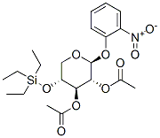 2-Nitrophenyl 2,3-di-o-acetyl-4-o-triethylsilyl-β-d-xylopyranoside Structure,162088-90-6Structure