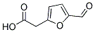 2-Furanacetic acid, 5-formyl-(9ci) Structure,162132-72-1Structure