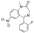 Flunitrazepam Structure,1622-62-4Structure