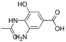 4-Acetamido-3-amino-5-hydroxybenzoicacid Structure,162252-46-2Structure