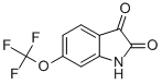 6-(Trifluoromethoxy)-1h-indole-2,3-dione Structure,162252-92-8Structure