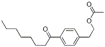 4-Octanoylphenethylacetate Structure,162358-03-4Structure