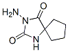 3-Amino-1,3-diazaspiro[4.4]nonane-2,4-dione Structure,16252-62-3Structure