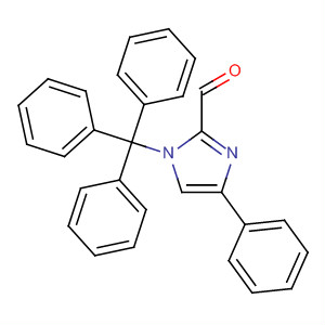 4-Phenyl-1-(triphenylmethyl)-1h-imidazole-2-carbaldehyde Structure,162537-14-6Structure