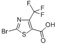 2-Bromo-4-(trifluoromethyl)-1,3-thiazole-5-carboxylic Acid Structure,162651-07-2Structure