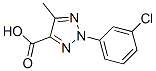 2-(3-Chlorophenyl)-5-methyl-2h-1,2,3-triazole-4-carboxylic acid Structure,1627-90-3Structure