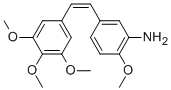 (Z)-2-methoxy-5-(3,4,5-trimethoxystyryl)aniline Structure,162705-07-9Structure