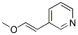 Pyridine, 3-[(1e)-2-methoxyethenyl]-(9ci) Structure,162706-24-3Structure