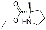 Proline, 2-methyl-, ethyl ester, dl-(8ci) Structure,16277-07-9Structure