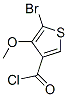 5-Bromo-4-methoxythiophene-3-carbonyl chloride Structure,162848-22-8Structure