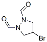 4-Bromo-1,2-pyrazolidinedicarboxaldehyde Structure,162887-23-2Structure