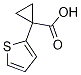 1-(Thien-2-yl)cyclopropanecarboxylic acid Structure,162959-94-6Structure