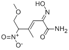 (+/-)-(E)-Methyl-2-[(E)-hydroxyimino]-5-nitro-6-methoxy-3-hexeneamide Structure,163032-70-0Structure