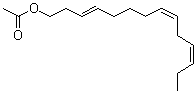 3,8,11-Tetradecatrien-1-ol, acetate, (3e,8z,11z)-(9ci) Structure,163041-94-9Structure