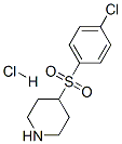 4-[(4-Chlorophenyl)sulfonyl]piperidine hydrochloride Structure,16310-38-6Structure