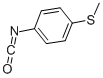 4-(Methylthio)phenyl isocyanate Structure,1632-84-4Structure