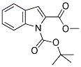 1-(Tert-butyl) 2-methyl 1h-indole-1,2-dicarboxylate Structure,163229-48-9Structure