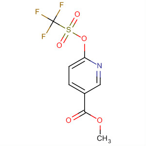 Methyl 2-[(trifluoromethyl)-sulfonyloxy]-5-pyridinecarboxylate Structure,163276-23-1Structure