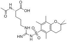 Ac-arg(pmc)-oh Structure,163277-77-8Structure