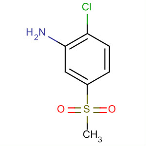 2-Chloro-5-(methylsulfonyl)benzenamine Structure,16328-56-6Structure