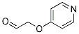 Acetaldehyde, (4-pyridinyloxy)-(9ci) Structure,163348-44-5Structure