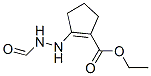 1-Cyclopentene-1-carboxylicacid,2-(2-formylhydrazino)-,ethylester(9ci) Structure,163353-19-3Structure