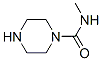 N-methyl-1-piperazinecarboxamide Structure,163361-25-9Structure