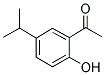 1-[2-Hydroxy-5-(1-methylethyl)phenyl]ethanone Structure,1634-36-2Structure