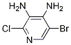 3,4-Diamino-5-bromo-2-chloropyridine Structure,163452-78-6Structure