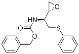 [S-(R,S)]-Phenylmethyl [1-oxiranyl-2-(phenylthio)ethyl]carbamate Structure,163462-16-6Structure