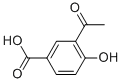 3-Acetyl-4-hydroxybenzoic acid Structure,16357-40-7Structure