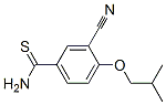 3-Cyano-4-isobutyloxyhthiobenzamide Structure,163597-57-7Structure