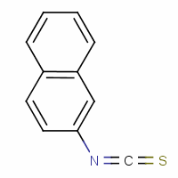 Naphthalene,2-isothiocyanato- Structure,1636-33-5Structure