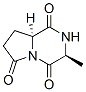 Pyrrolo[1,2-a]pyrazine-1,4,6(7h)-trione, tetrahydro-3-methyl-, (3s,8as)- (8ci) Structure,16364-61-7Structure