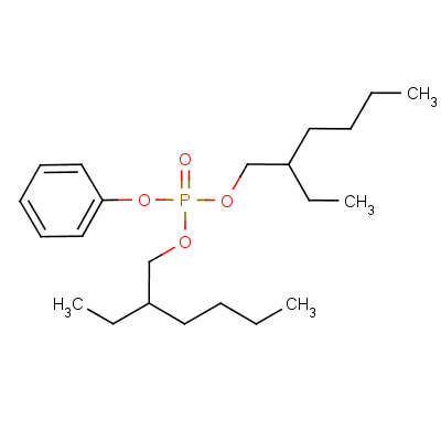 Bis(2-ethylhexyl) phenyl phosphate Structure,16368-97-1Structure