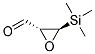 Oxiranecarboxaldehyde, 3-(trimethylsilyl)-, trans-(9ci) Structure,163748-82-1Structure