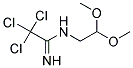 N-(2,2-dimethoxyethyl)trichloroacetamidine Structure,163769-72-0Structure