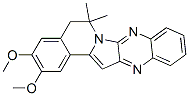 5,6-Dihydro-2,3-dimethoxy-6,6-dimethylbenz[7,8]indolizino[2,3-b]quinoxaline Structure,163769-88-8Structure