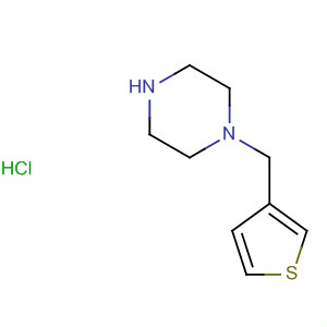 Piperazine, 1-(3-thienylmethyl)-, hydrochloride Structure,163839-04-1Structure