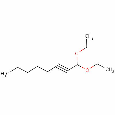 1,1-Diethoxyoct-2-yne Structure,16387-55-6Structure