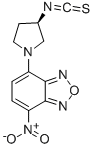 (R)-(-)-4-(3-Isothiocyanatopyrrolidin-1-yl)-7-nitro-2,1,3-benzoxadiazole Structure,163927-29-5Structure