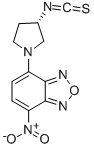 (S)-(+)-4-(3-Isothiocyanatopyrrolidin-1-yl)-7-nitro-2,1,3-benzoxadiazole Structure,163927-30-8Structure