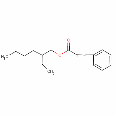 2-Propenoic acid,3-phenyl-, 2-ethylhexyl ester Structure,16397-78-7Structure