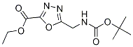 Ethyl 5-{[(tert-butoxy)carbonylamino]methyl}-1,3,4-oxadiazole-2-carboxylate Structure,164029-51-0Structure